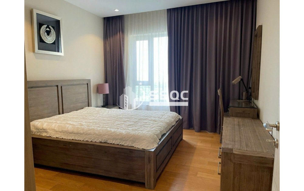 Cho thuê căn hộ 2PN diện tích cực đại 125m2 tháp Brilliant Đảo Kim Cương, view trực diện Quận 1, giá 45 triệu.