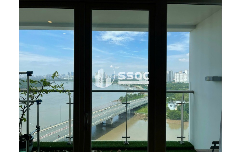Bán căn hộ 3PN Đảo Kim Cương tháp Bahamas diện tích 143m2, view trực diện sông, full nội thất đẹp, giá 20 tỷ.