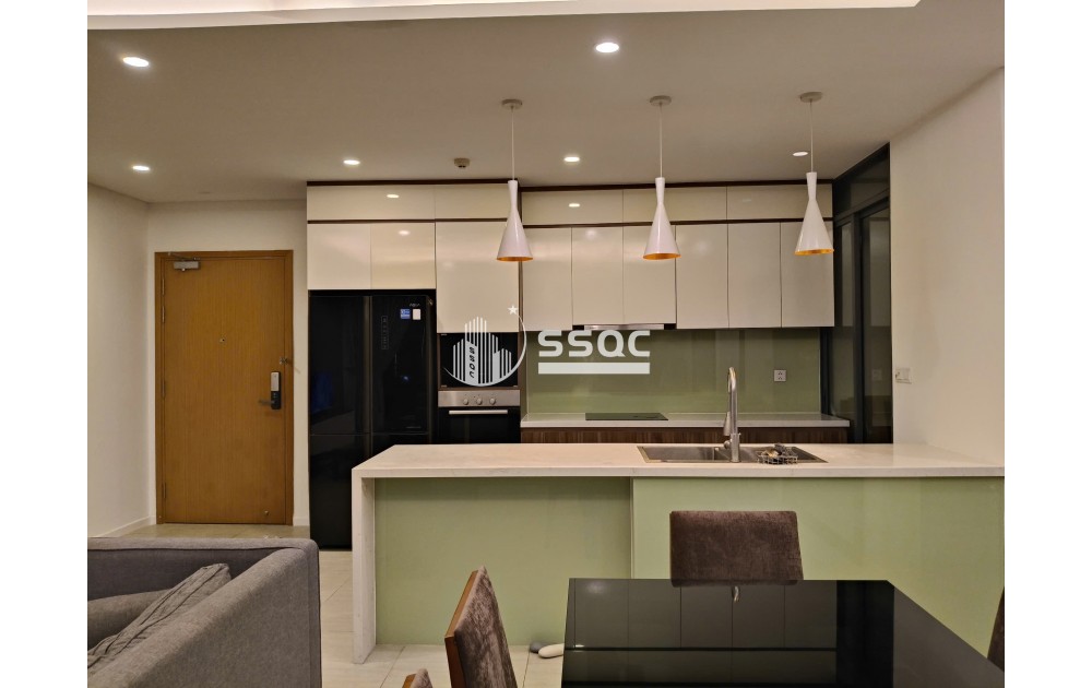 CHO THUÊ CĂN HỘ ĐẢO KIM CƯƠNG 2 PHÒNG NGỦ DỌN VÀO Ở NGAY – TOÀ H TẦNG TRUNG – 87M² – FULL NỘI THẤT – 30TR/THÁNG