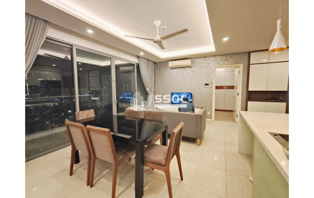 CHO THUÊ CĂN HỘ ĐẢO KIM CƯƠNG 2 PHÒNG NGỦ DỌN VÀO Ở NGAY – TOÀ H TẦNG TRUNG – 87M² – FULL NỘI THẤT – 30TR/THÁNG