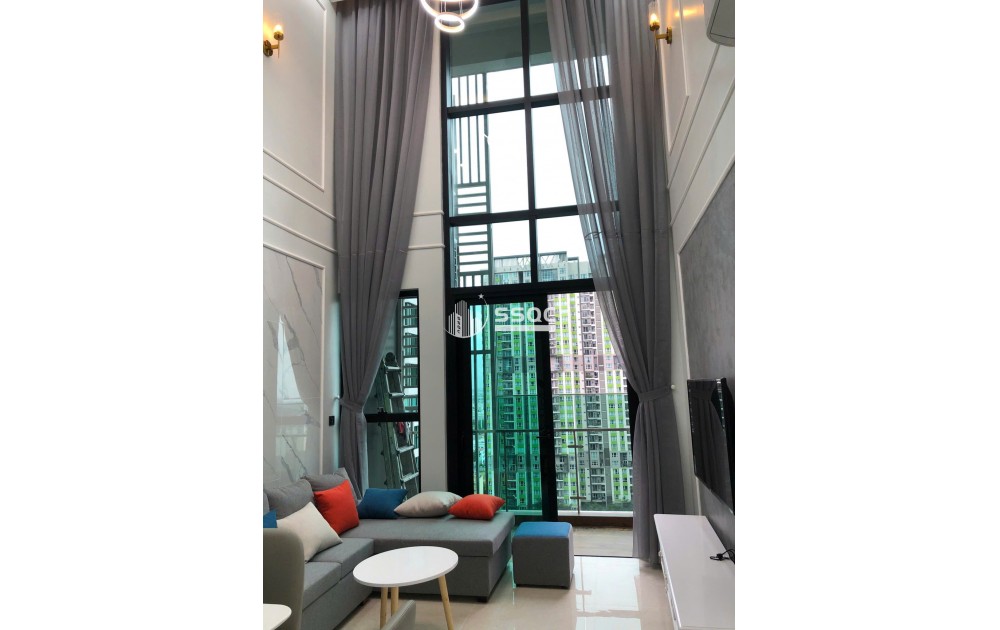 CHO THUÊ DUPLEX FELIZ EN VISTA – 2 PHÒNG NGỦ – TOÀ B TẦNG TRUNG – 103M² – FULL NỘI THẤT – 30TR/THÁNG