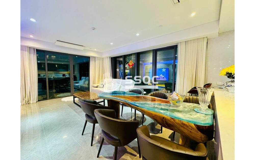 CĂN HỘ 3PN THE METROPOLE THỦ THIÊM - DIỆN TÍCH 157M2,THUÊ 90 TR/THÁNG