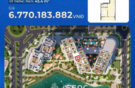 BÁN CĂN HỘ MASTERI COSMO CENTRAL 1PN – CHUẨN MỰC SỐNG ĐẲNG CẤP TẠI THE GLOBAL CITY