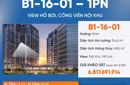 MASTERI COSMO CENTRAL – THE GLOBAL CITY | 1PN VIEW HỒ BƠI, NỘI KHU