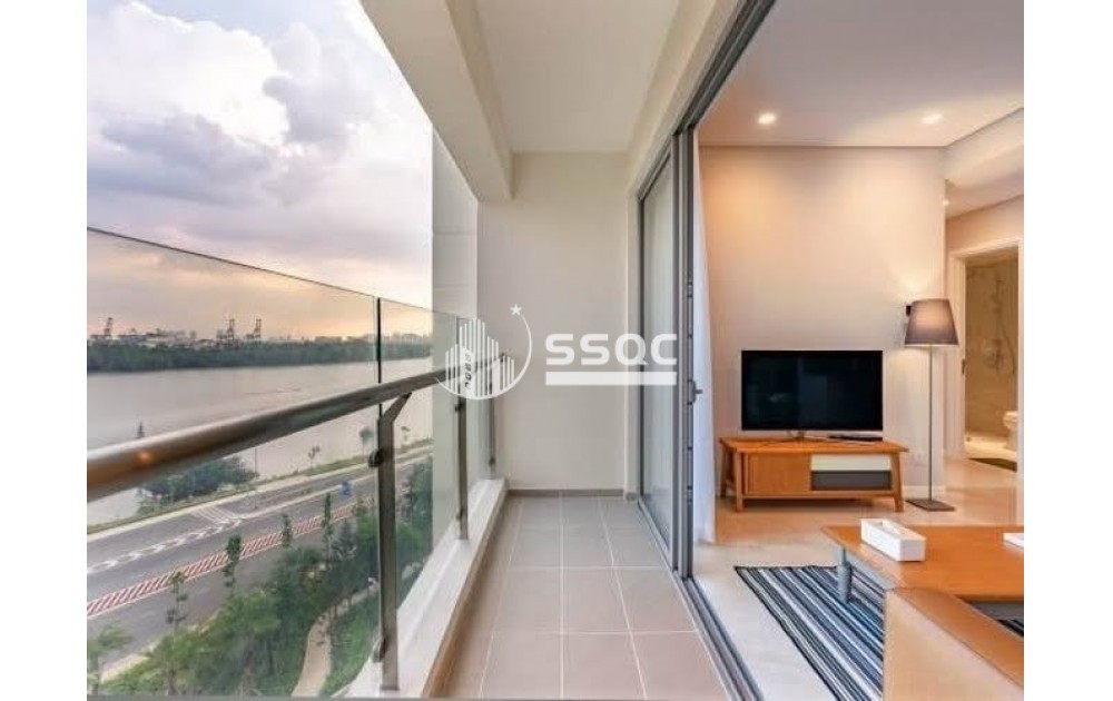 Đảo Kim Cương 1PN View Trực Diện Sông Sài Gòn, Tầng Cao Full Nội Thất Giá 25 Triệu/Tháng