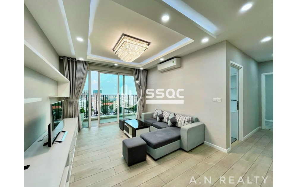 CHO THUÊ 2PN FULL NỘI THẤT ĐẸP – VIEW DÔNG NAM MÁT MẺ TẠI VISTA VERDE, QUẬN 2