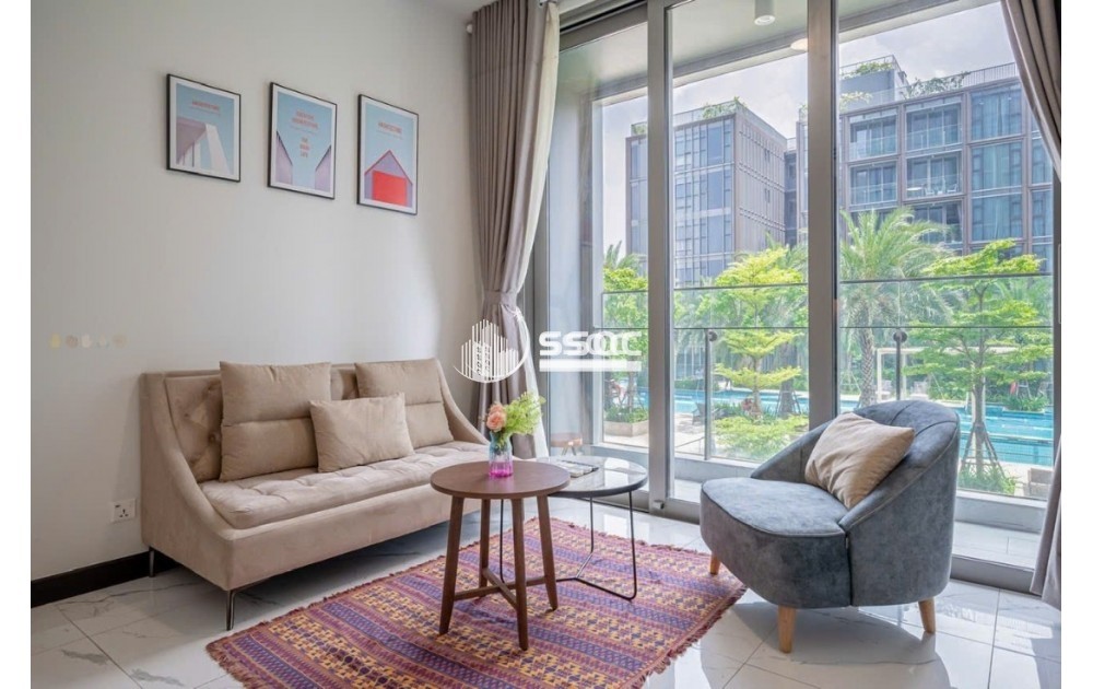 Cho thuê căn hộ 1PN sang trọng tại Empire City – Diện tích 64m², giá chỉ 26 triệu/tháng
