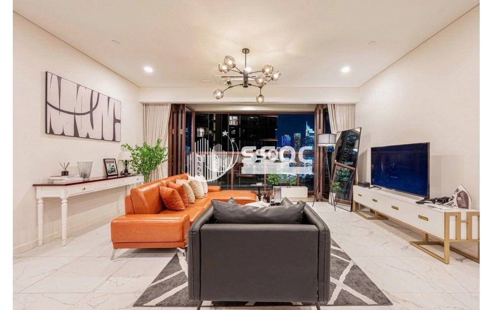 Cho thuê căn hộ 3 phòng ngủ Galleria - Metropole Thủ Thiêm, Giá 78 triệu, Diện tích 110m2