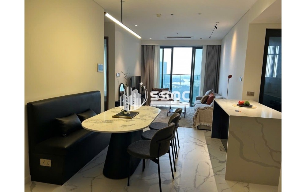 Căn hộ 2 phòng ngủ tại The Crest - Metropole Thủ Thiêm, giá 50 triệu/tháng, diện tích 83m²