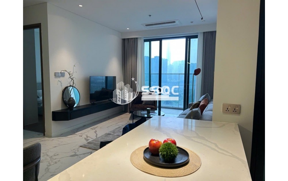 Căn hộ 2 phòng ngủ tại The Crest - Metropole Thủ Thiêm, giá 50 triệu/tháng, diện tích 83m²