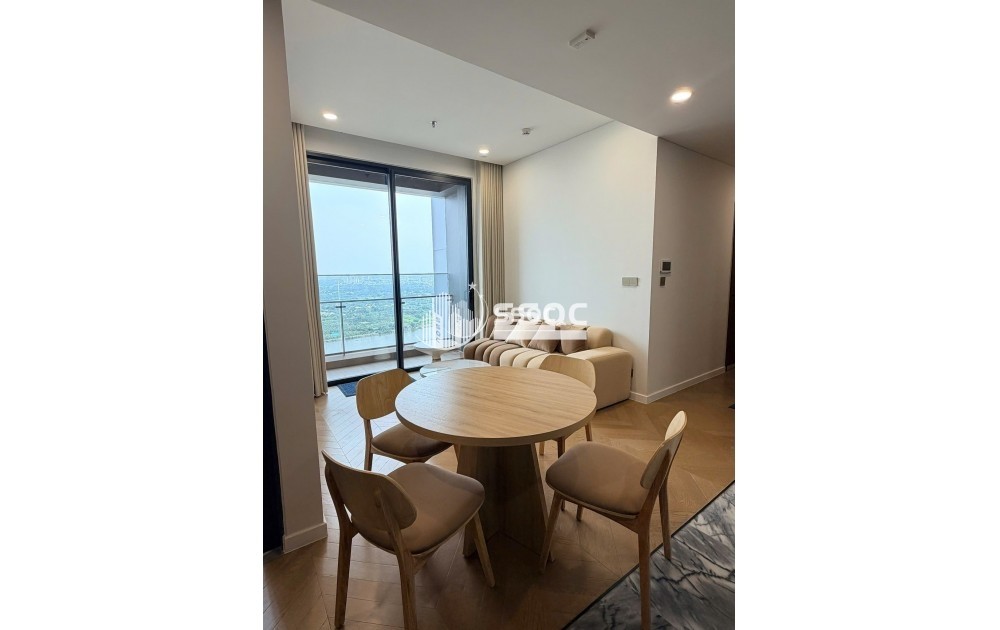 Cho thuê căn hộ 2 phòng ngủ cao cấp 73m² tại Lumière Riverside – Giá chỉ 40 triệu/tháng