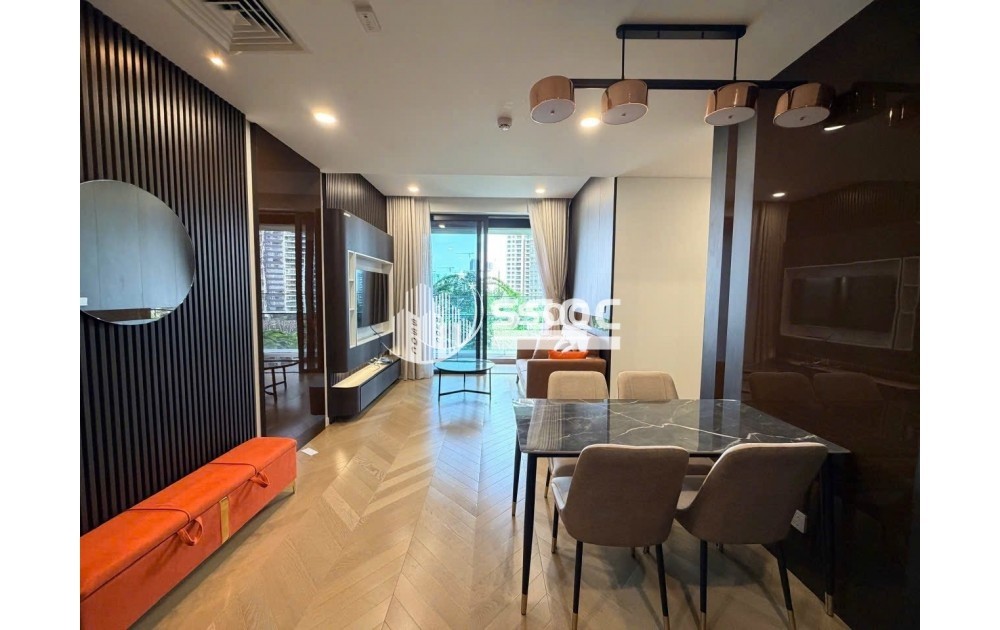 Cho thuê căn hộ góc Lumiere Riverside 2 phòng ngủ, đầy đủ nội thất, giá 36 triệu/tháng