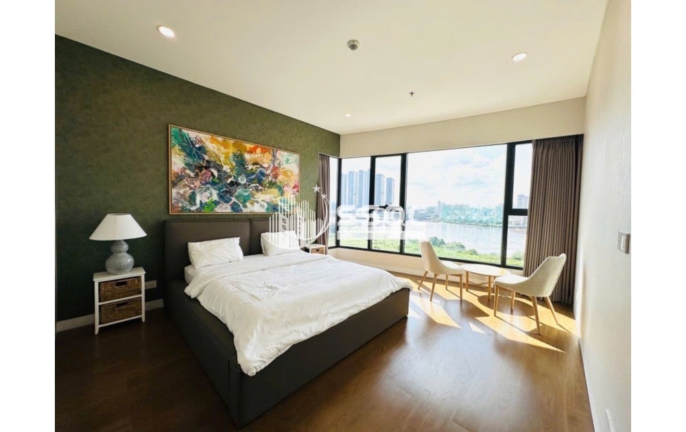 Căn Hộ 4 Phòng Ngủ Full Nội Thất, View Sông Tại The River - Giá Chỉ 4.000 USD/Tháng
