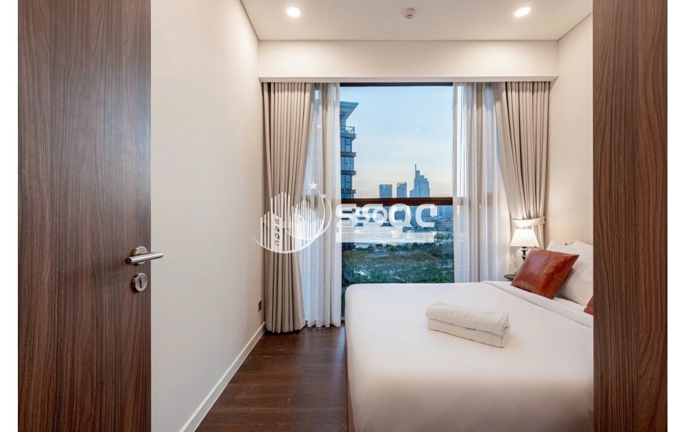 Cho thuê căn hộ 3 phòng ngủ, view cầu Ba Son tại The Galleria, Thủ Thiêm - 78 triệu, 110m2