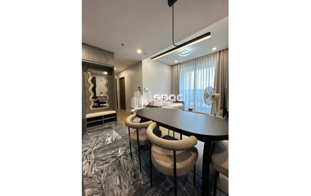 Cho thuê căn hộ Lumière Riverside 2 phòng ngủ - Giá 36 triệu, diện tích 80m2, view thành phố tuyệt đẹp