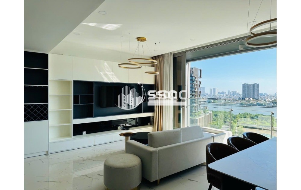 Cho thuê căn hộ 3 phòng ngủ sang trọng tại Empire City - 127m2 chỉ 65 triệu/tháng