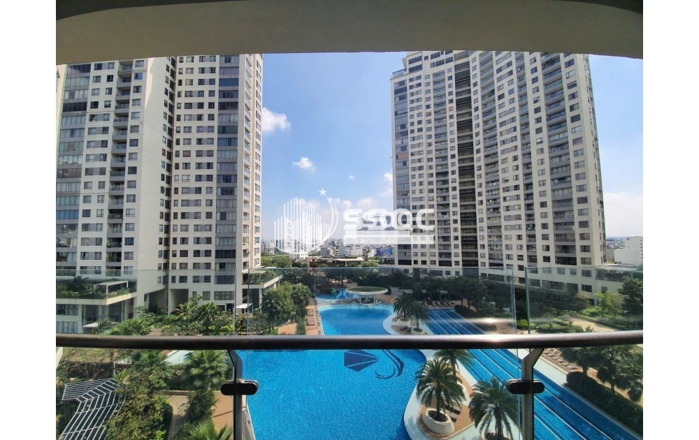 Căn hộ 2 phòng ngủ 89m² view hồ bơi tuyệt đẹp chỉ 28,5 triệu/tháng tại Đảo Kim Cương