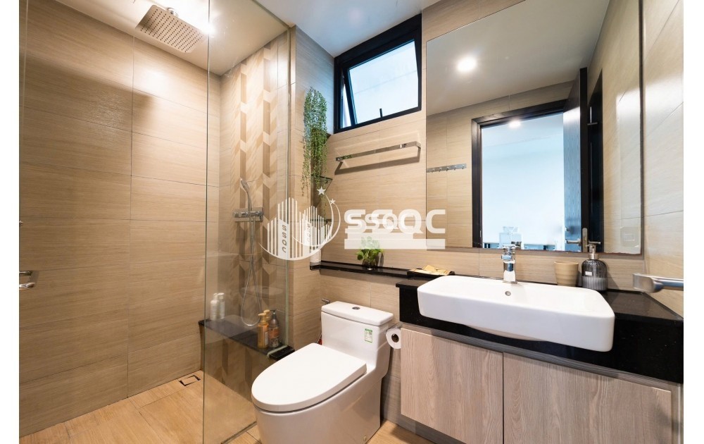 Căn hộ 1 phòng ngủ 58m2 sang trọng, giá thuê 19 triệu/tháng