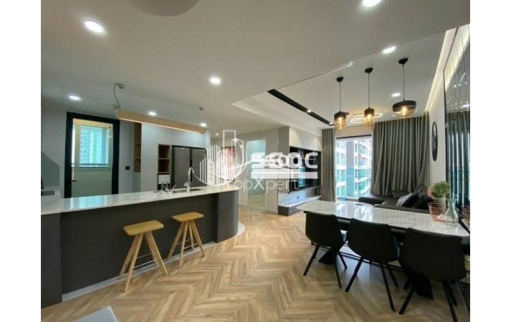 CHO THUÊ CĂN HỘ FELIZ EN VISTA 107M2 3 PHÒNG NGỦ TẦNG CAO FULL NỘI THẤT GIÁ 36 TRIỆU/THÁNG