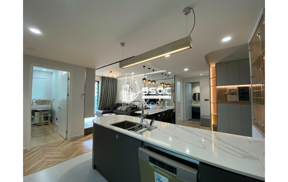 CHO THUÊ CĂN HỘ FELIZ EN VISTA 107M2 3 PHÒNG NGỦ TẦNG CAO FULL NỘI THẤT GIÁ 36 TRIỆU/THÁNG