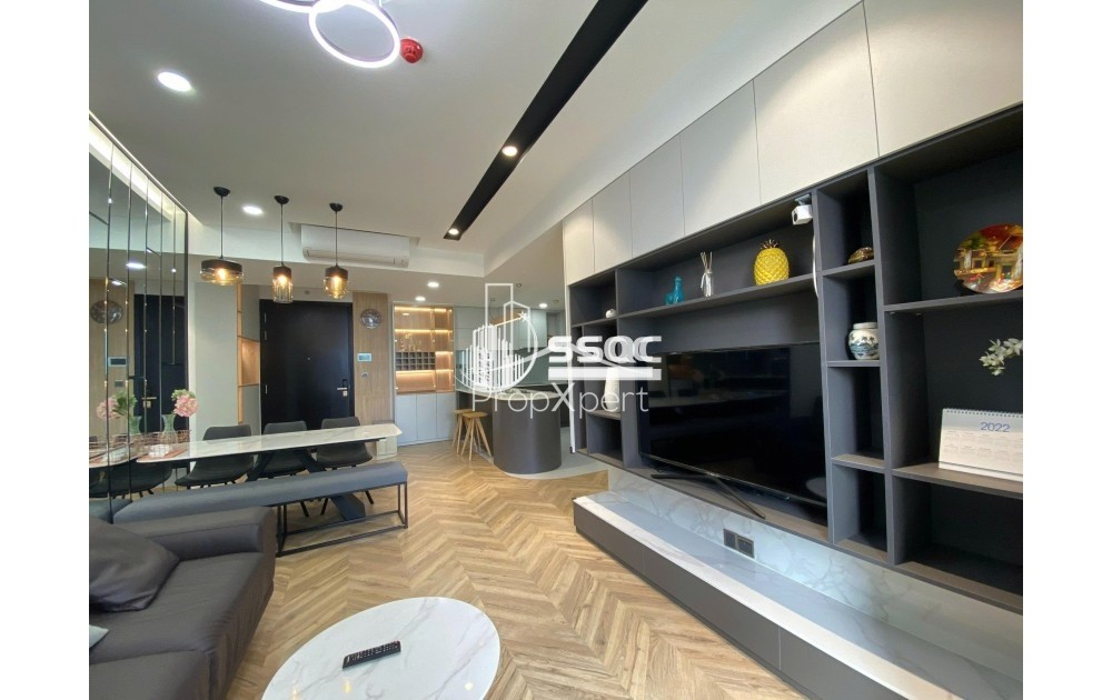 CHO THUÊ CĂN HỘ FELIZ EN VISTA 107M2 3 PHÒNG NGỦ TẦNG CAO FULL NỘI THẤT GIÁ 36 TRIỆU/THÁNG