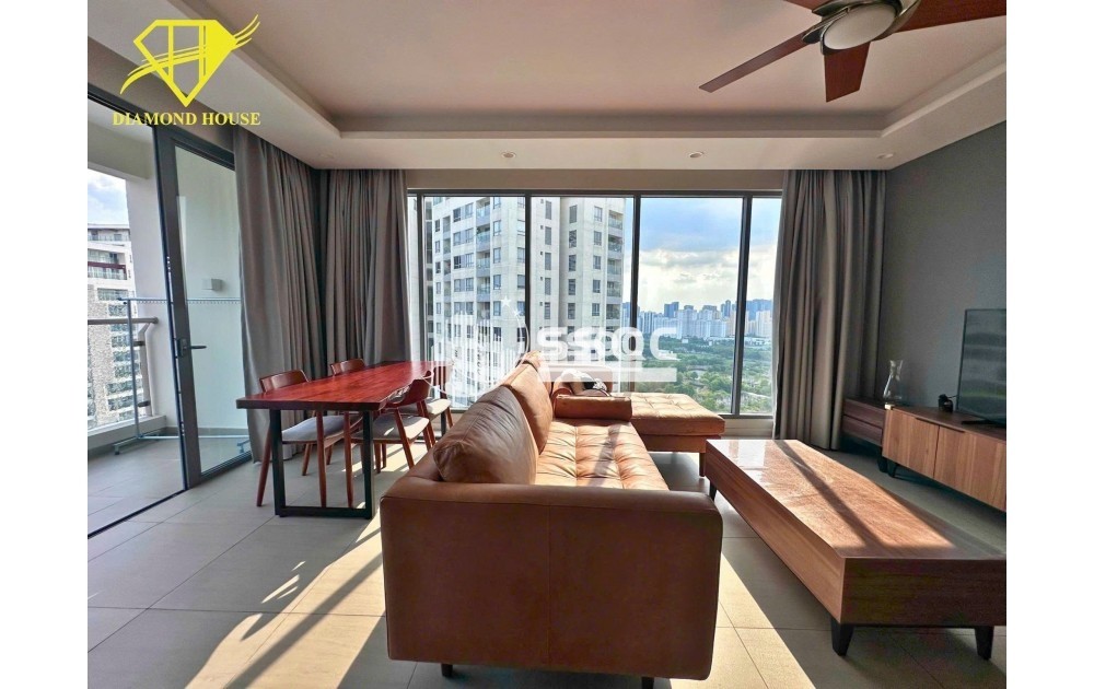 CHO THUÊ CĂN HỘ ĐẢO KIM CƯƠNG 124M2 3 PHÒNG NGỦ VIEW NỘI KHU FULL NỘI THẤT GIÁ 40 TRIỆU