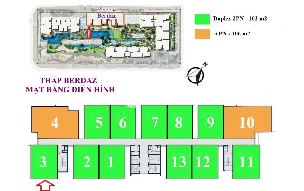 BÁN CĂN HỘ DUPLEX FELIZ EN VISTA 103M2 2 PHÒNG NGỦ VIEW HỒ BƠI FULL NỘI THẤT GIÁ 111.9 TỶ