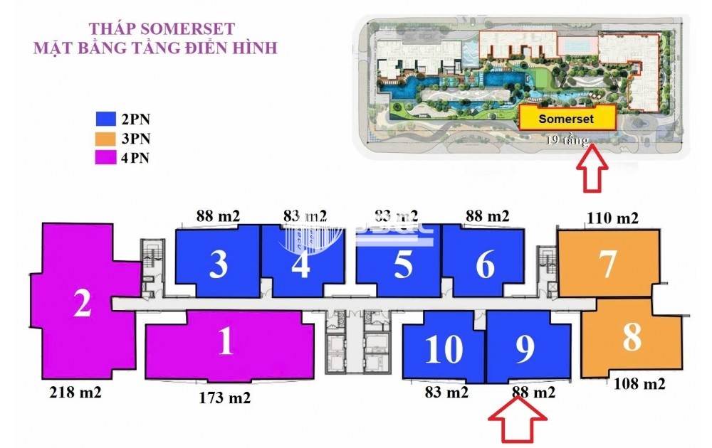 BÁN CĂN HỘ 2PN FELIZ EN VISTA TÒA SOMERSET 88M2 VIEW SÔNG FULL NỘI THẤT GIÁ 9,5 TỶ