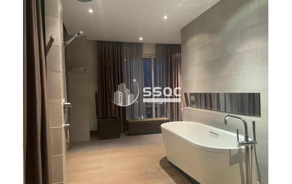 Cho thuê căn hộ Duplex Đảo Kim Cương tháp T3 diện tích 243m2 lầu cao, view trực diện sông và Quận 1, giá 60tr.