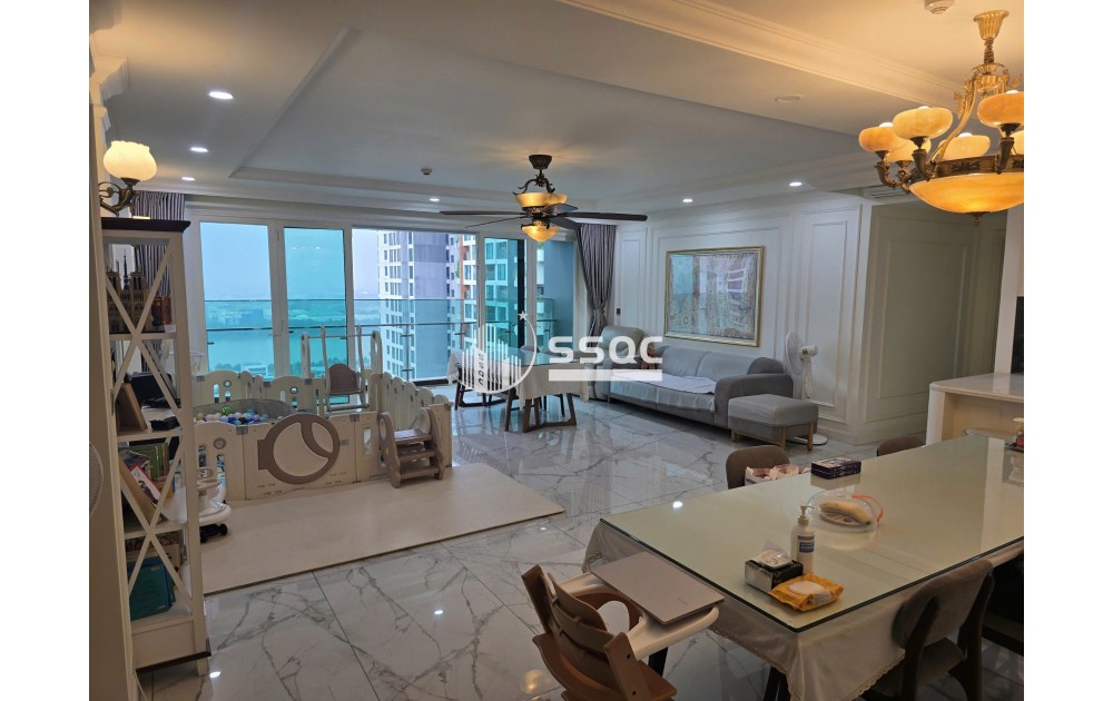 Cho thuê căn hộ hàng hiệu Feliz En Vista tháp Dinezo 4PN+, 239m² full nội thất cao cấp – Giá 4.400 USD/tháng