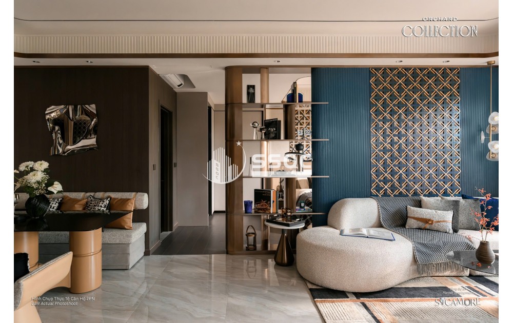 SYCAMORE- ORCHRD COLLECTION: CĂN 2PN VỚI THIẾT KẾ 2PN MASTER, BAN CÔNG RỘNG THOÁNG, ĐỐI LƯU ÁNH SÁNG VÀ KHÔNG KHÍ GIÚP CHO NGÔI NHÀ TRỞ NÊN THOÁNG MÁT