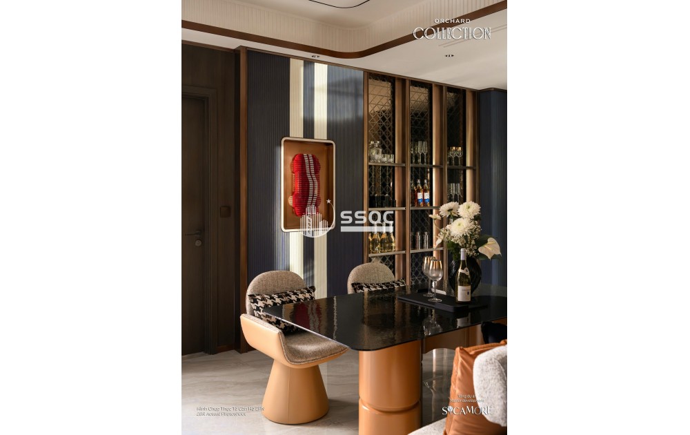 SYCAMORE- ORCHRD COLLECTION: CĂN 2PN VỚI THIẾT KẾ 2PN MASTER, BAN CÔNG RỘNG THOÁNG, ĐỐI LƯU ÁNH SÁNG VÀ KHÔNG KHÍ GIÚP CHO NGÔI NHÀ TRỞ NÊN THOÁNG MÁT