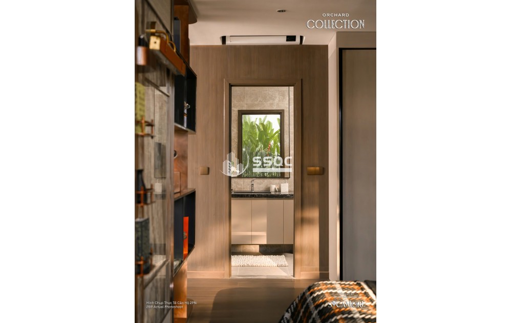 SYCAMORE- ORCHRD COLLECTION: CĂN 2PN VỚI THIẾT KẾ 2PN MASTER, BAN CÔNG RỘNG THOÁNG, ĐỐI LƯU ÁNH SÁNG VÀ KHÔNG KHÍ GIÚP CHO NGÔI NHÀ TRỞ NÊN THOÁNG MÁT