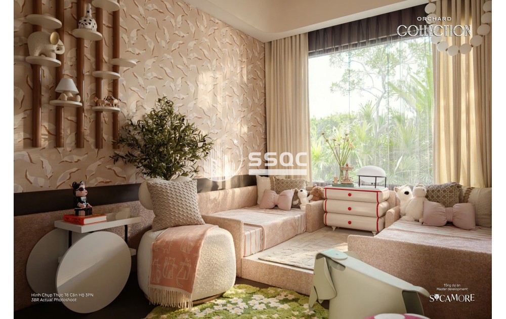 SYCAMORE _ ORCHARD COLLECTION: CĂN 3PN ĐẲNG CẤP, BAN CÔNG SIÊU RỘNG, THIẾT KẾ 