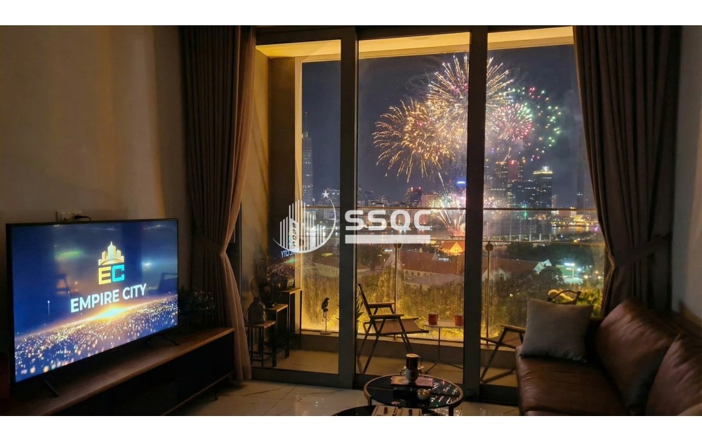  EMPIRE CITY – CĂN 1PN VIEW QUẬN 1 NGẮM PHÁO HOA TẠI NHÀ – GIÁ CHỈ TỪ 28 TRIỆU/THÁNG