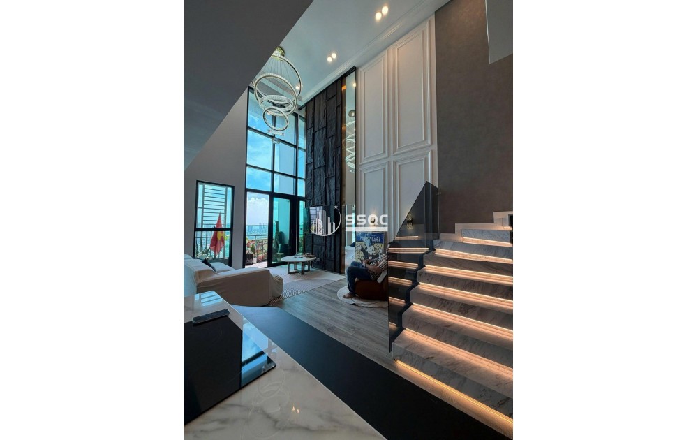 PRICE REDUCED BY VND 1 BILLION – DUPLEX 2-BEDROOM APARTMENT AT FELIZ EN VISTA WITH LANDMARK 81 & SAIGON RIVER VIEWS – NOW ONLY VND 12 BILLION