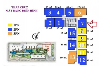 BÁN CĂN HỘ 2PN FELIZ EN VISTA 85M2 FULL NỘI THẤT SỔ HỒNG GIÁ 8,8 TỶ