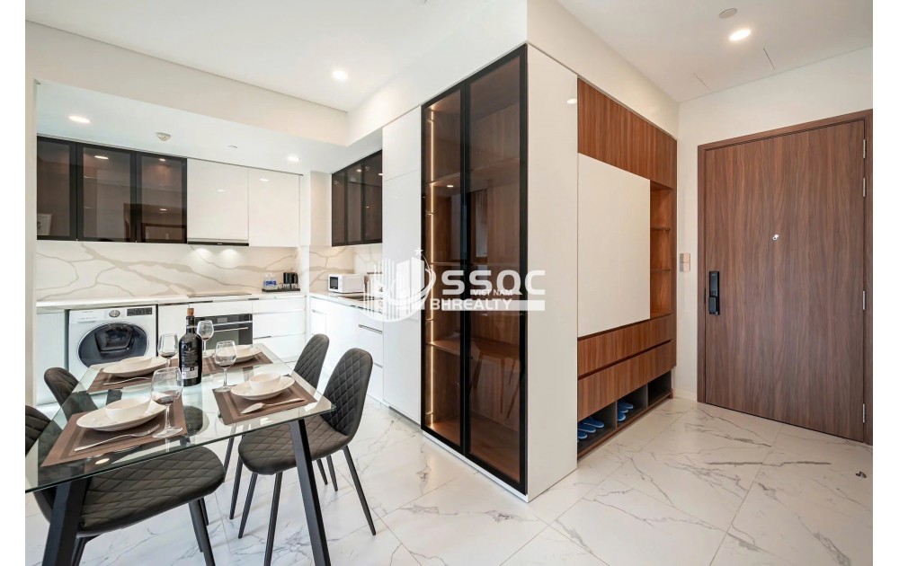 CHO THUÊ CĂN HỘ METROPOLE THỦ THIÊM – GALLERIA – 2PN – 77M² – FULL NỘI THẤT – 48 TRIỆU/THÁNG