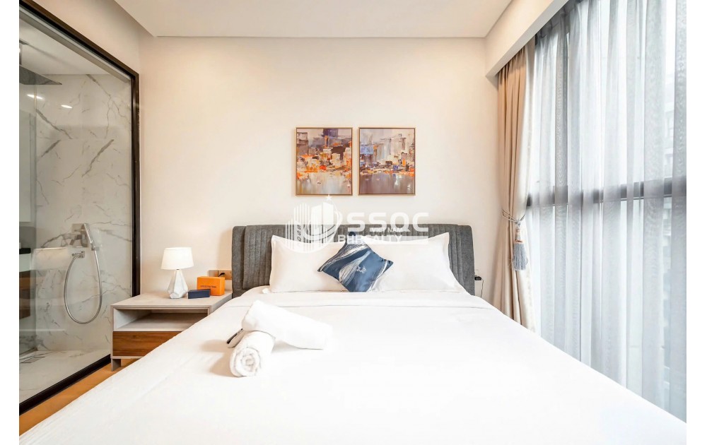 CHO THUÊ CĂN HỘ METROPOLE THỦ THIÊM – GALLERIA – 2PN – 77M² – FULL NỘI THẤT – 48 TRIỆU/THÁNG