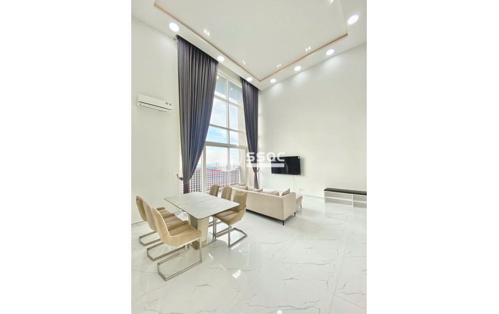  VISTA VERDE – DUPLEX 4PN THÁP ORCHID 217M² | VIEW SÔNG TRỰC DIỆN | FULL NỘI THẤT SANG TRỌNG | GIÁ THUÊ 55TR