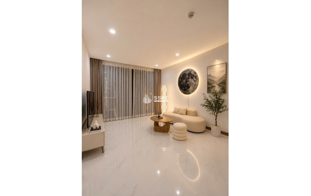 SUNWAH PEARL – 3 PHÒNG NGỦ 125M² FULL NỘI THẤT | VIEW SÔNG | NHÀ TRỐNG | GIÁ THUÊ 65 TRIỆU/THÁNG