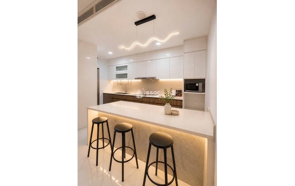 SUNWAH PEARL – 3 PHÒNG NGỦ 125M² FULL NỘI THẤT | VIEW SÔNG | NHÀ TRỐNG | GIÁ THUÊ 65 TRIỆU/THÁNG