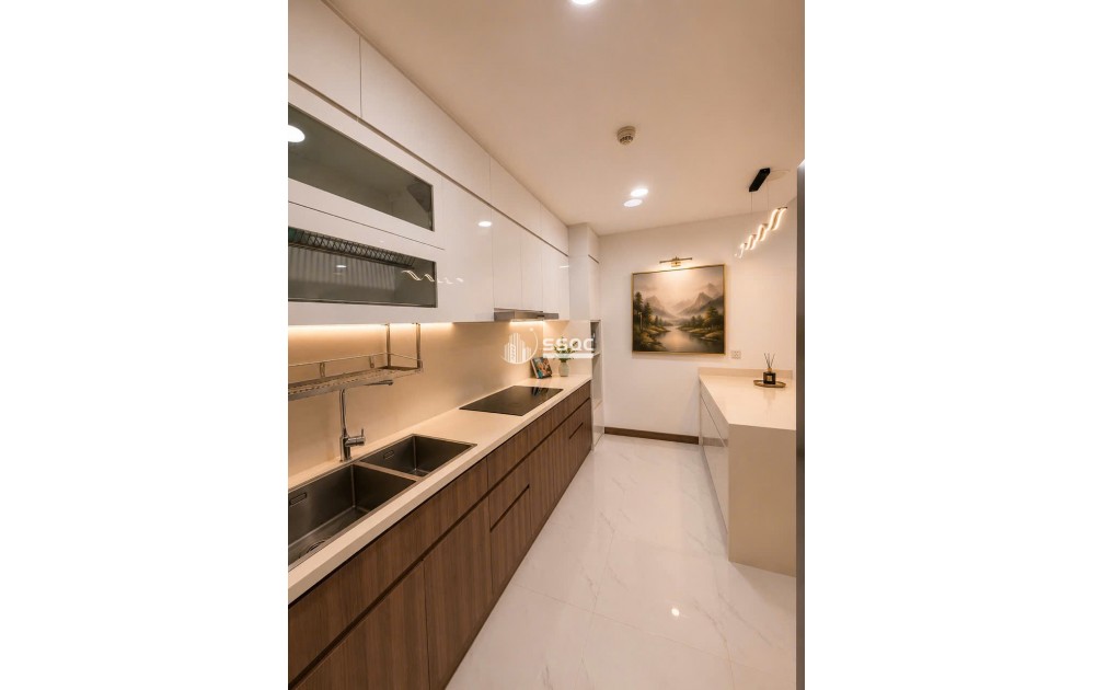 SUNWAH PEARL – 3 PHÒNG NGỦ 125M² FULL NỘI THẤT | VIEW SÔNG | NHÀ TRỐNG | GIÁ THUÊ 65 TRIỆU/THÁNG