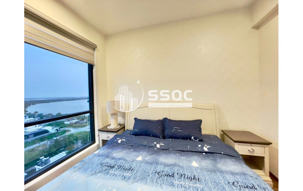 Cho thuê One Verandah 2PN 81m² full nội thất, view sông Sài Gòn hướng Đông Nam, chỉ 21 triệu/tháng