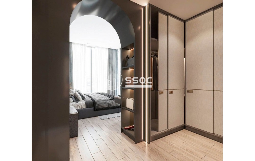 Bán căn hộ Empire City Thủ Thiêm 2PN 92,3m² view hồ bơi đẹp, giá 23,8 tỷ bao hết