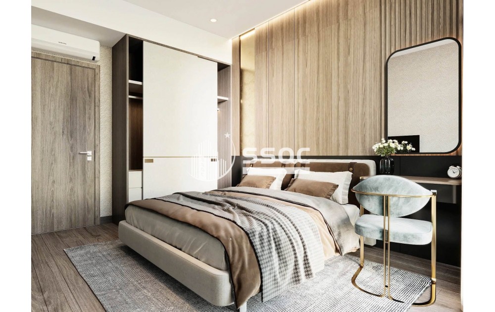 Bán căn hộ Empire City Thủ Thiêm 2PN 92,3m² view hồ bơi đẹp, giá 23,8 tỷ bao hết