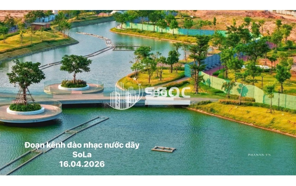 BÁN BIỆT THỰ THE GLOBAL CITY DIỆN TÍCH LỚN VIEW KÊNH ĐÀO 4 PHÒNG NGỦ GIÁ HỢP LÝ