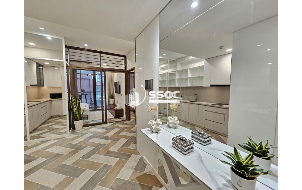 BÁN CĂN HỘ GALLERIA METROPOLE THỦ THIÊM 55M2 2 PHÒNG NGỦ FULL NỘI THẤT GIÁ 13.5 TỶ