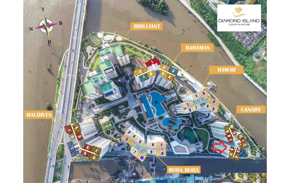 CHO THUÊ CĂN HỘ 1 PHÒNG NGỦ ĐẢO KIM CƯƠNG 49M² FULL NỘI THẤT TẦNG TRUNG GIÁ 18 TRIỆU