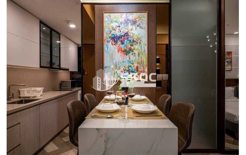 BÁN CĂN HỘ 1 PHÒNG NGỦ THE GALLERIA METROPOLE THỦ THIÊM 49.63M2 FULL NỘI THẤT VIEW CẦU BA SON 16 TỶ